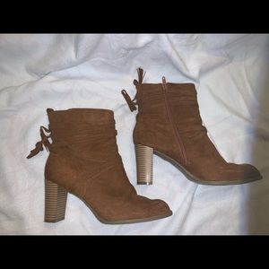 Tan Booties